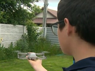 хлопчина дроном навів ЗСУ на колону окупантів