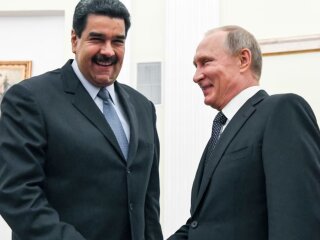 Ніколас Мадуро та Володимир путін, фото з вільних джерел