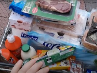 Продукты: скрин с видео