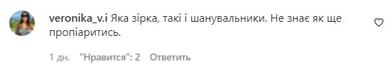 Коментарі зі сторінки "zirkovyi_shlyah" в Instagram