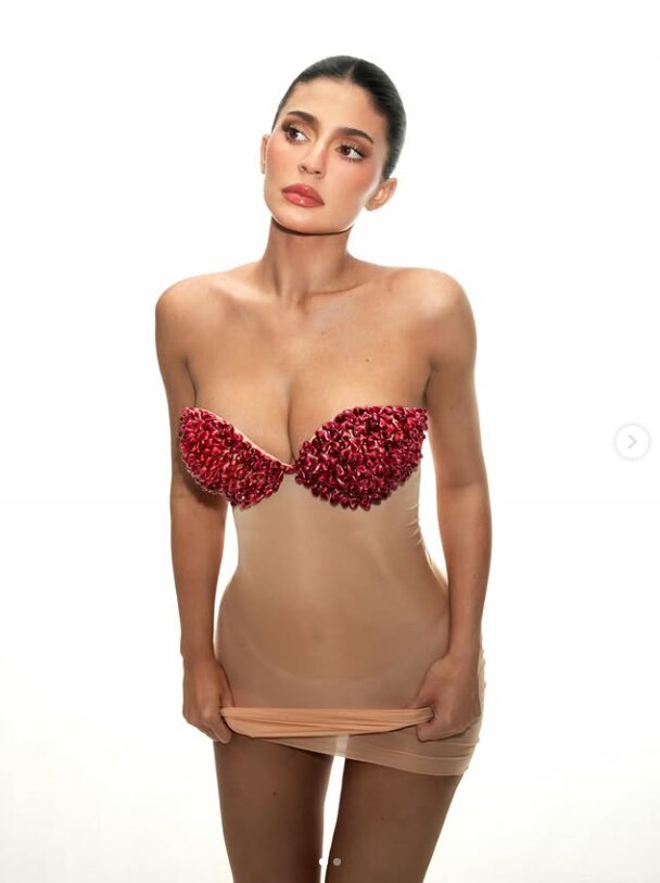 Скрин публикации Кайли Дженнер