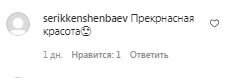 Коментарі на пост Ольги Сумської в Instagram