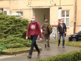 Карантин в Украине, скриншот с видео