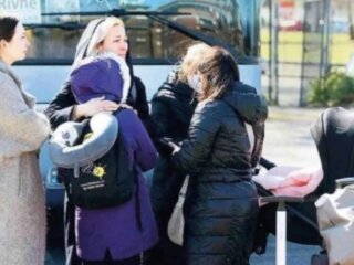 Беженцы: скрин с видео