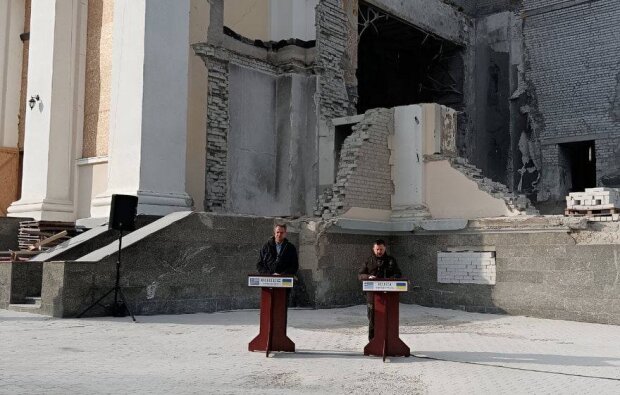 Владимир Зеленский и Кириакос Мицотакис, кадр из видео