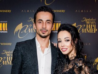 Екатерина Кухар с мужем Александром Стояновым