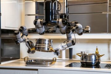 Техники создали робота, который умеет готовить и убираться