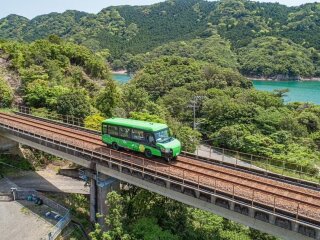 Дворежимний автобус в Японії