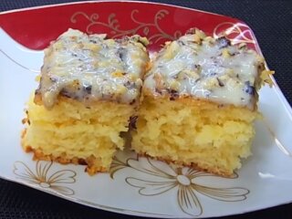 Ореховый пирог, кадр из видео