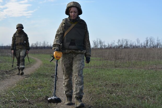 Ольга Прищепа жінка-сапер військовослужбовець