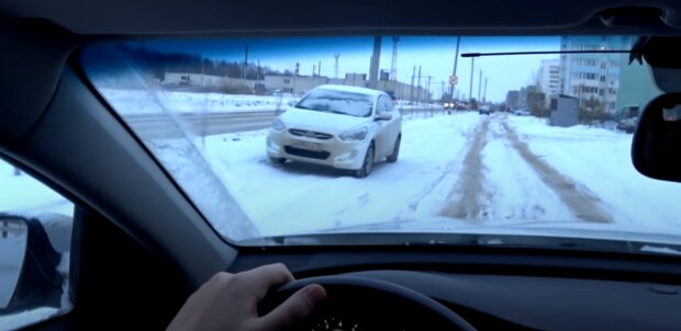 Водитель: скрин с видео