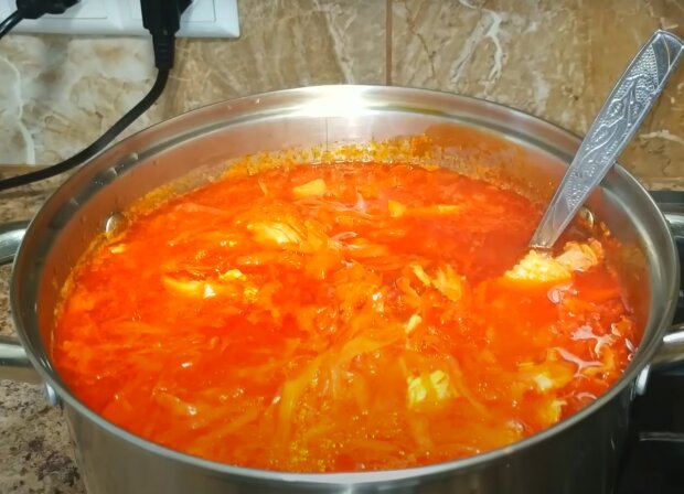 Борщ, кадр з відео