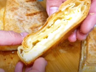 Слоеный рулет, кадр из видео