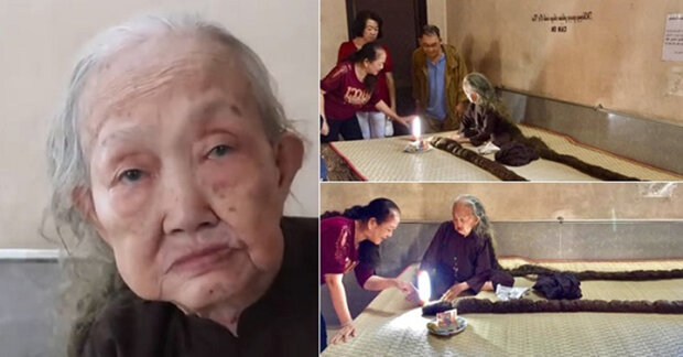 Бабуся 64 роки не мила і не стригла волосся