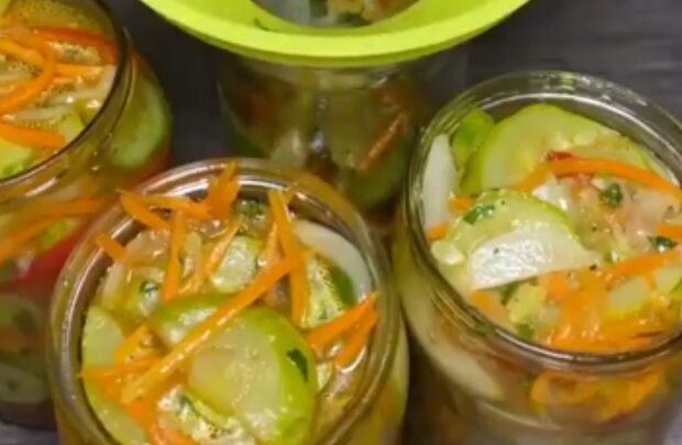 Кабачки по-корейски, фото: ukrainci.com.ua