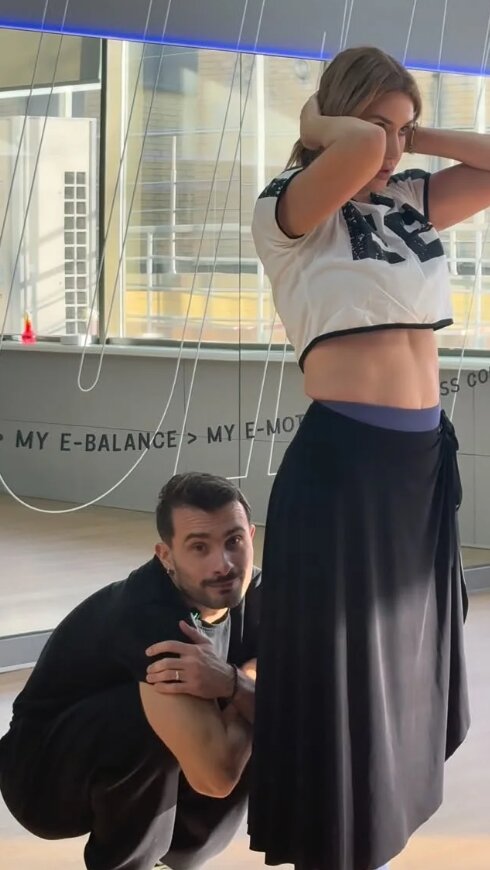 Натали Солоник и Александр Прохоров