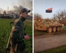 в бій ідуть бійці "Правого сектору"