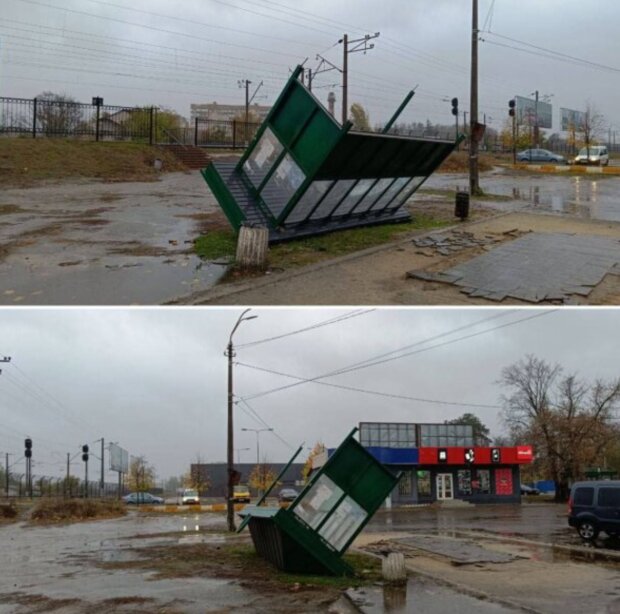 Последствия непогоды в Ирпене, фото из соцсетей