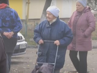 Пенсіонери: скрін з відео