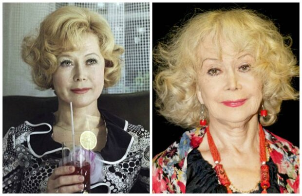 Світлана Немоляєва тоді\зараз