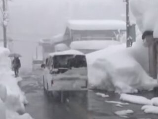 Погода, зима, снегопад