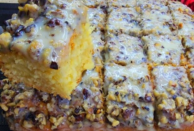 Ореховый пирог, кадр из видео