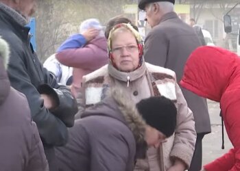 Пенсионеры: скрин с видео