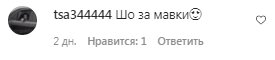 Комментарии на пост Леси Никитюк в Instagram