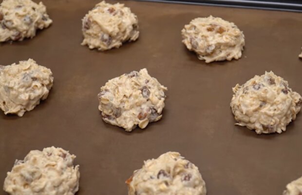 Овсяное печенье, кадр из видео