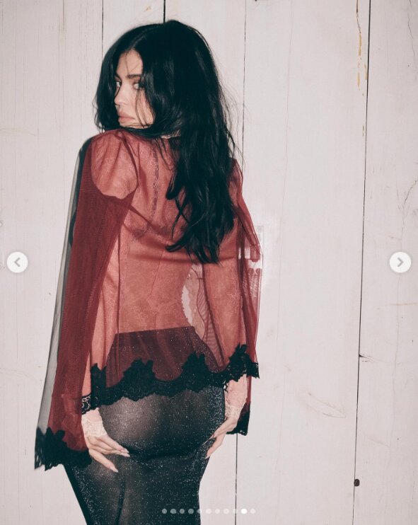 Скрін публікації Кайлі Дженнер