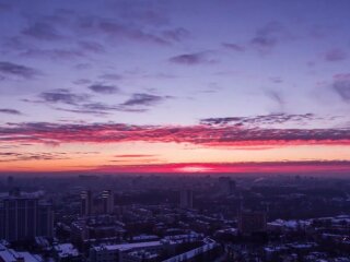 Погода, зима