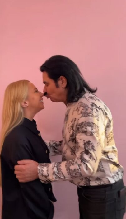 Тоня Матвиенко и Павло Зибров: скрин с видео