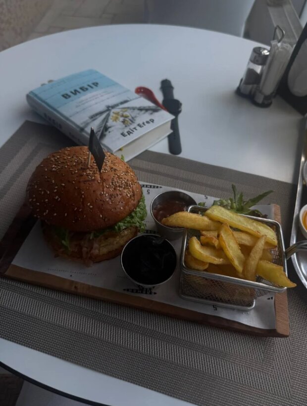 Скрин публикации Мишель Андраде