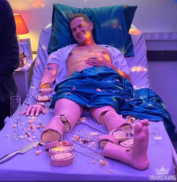 Цього чоловіка розрізали і з'їдять