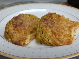 Стейки из капусты, кадр из видео