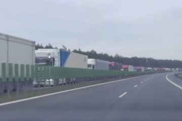 Немецко-польская граница, кадр из видео