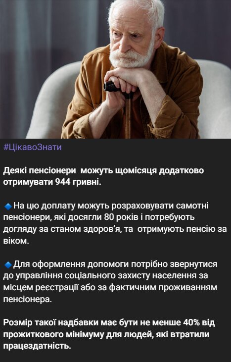 Скрин публикации в Telegram