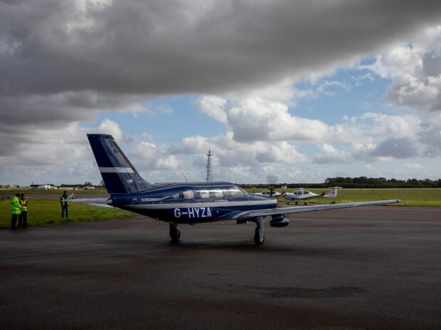 літак на водневих паливних елементах