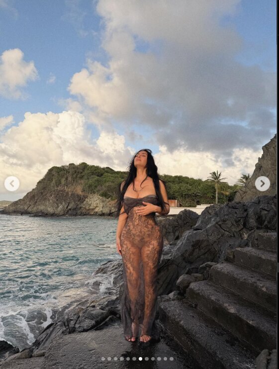 Скрин публикации Ким Кардашьян