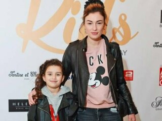 Анастасия Приходько с дочерью Наной