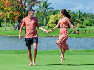 Фото Ксении Мишиной и Эллерта