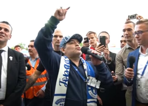 Дієго Марадона. Фото: скріншот відео