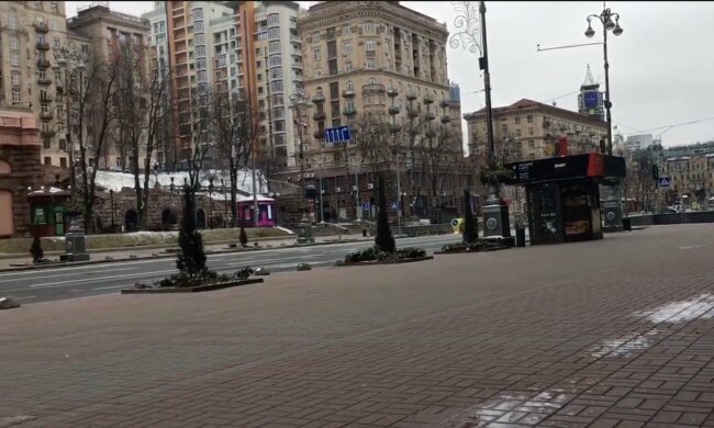 Хрещатик, Київ готується до оборони