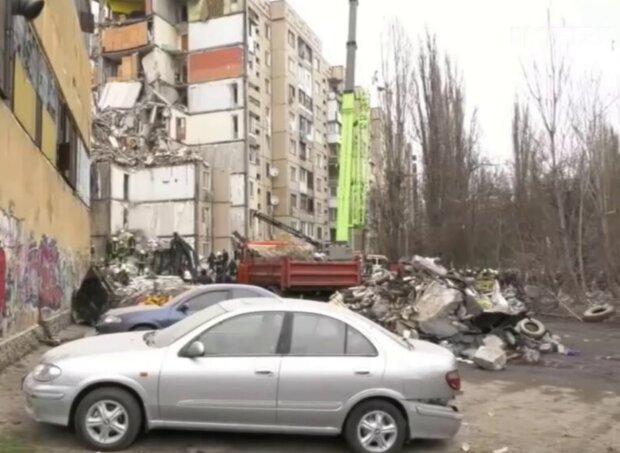 Результат атаки на Одесу, кадр з відео