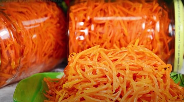 Морковка по-корейски