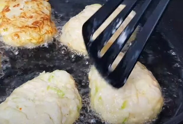 Кабачкові котлети, кадр з відео