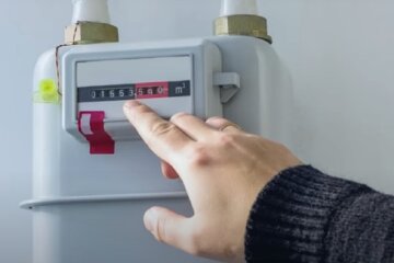 Показатели газового счетчика