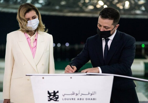 Владимир Зеленский и Елена Зеленская