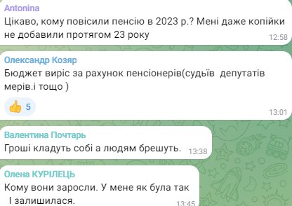 Коментарі українців