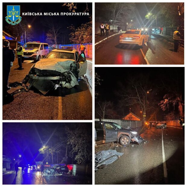 ДТП в Киеве, фото: прокуратура